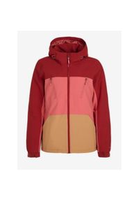 Kurtka damska Protest Prtbaow snowjacket. Kolor: czerwony, beżowy, różowy, wielokolorowy. Sezon: zima. Sport: narciarstwo