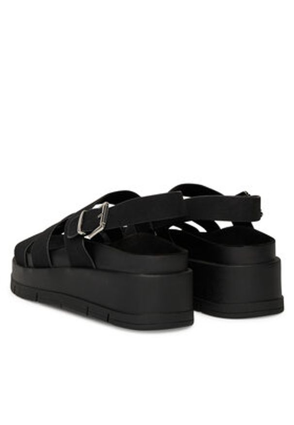 DeeZee Sandały 62273-3 Czarny. Kolor: czarny. Materiał: skóra