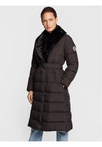TwinSet - TWINSET Kurtka przejściowa 222TT2230 Czarny Regular Fit. Kolor: czarny. Materiał: syntetyk