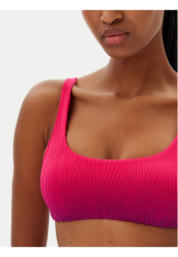 Chantelle Góra od bikini C12VQ0 Fioletowy. Kolor: fioletowy. Materiał: syntetyk
