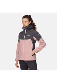 Regatta - Bosfield damska trekkingowa kurtka z membraną. Kolor: różowy. Materiał: tkanina. Sport: turystyka piesza #1