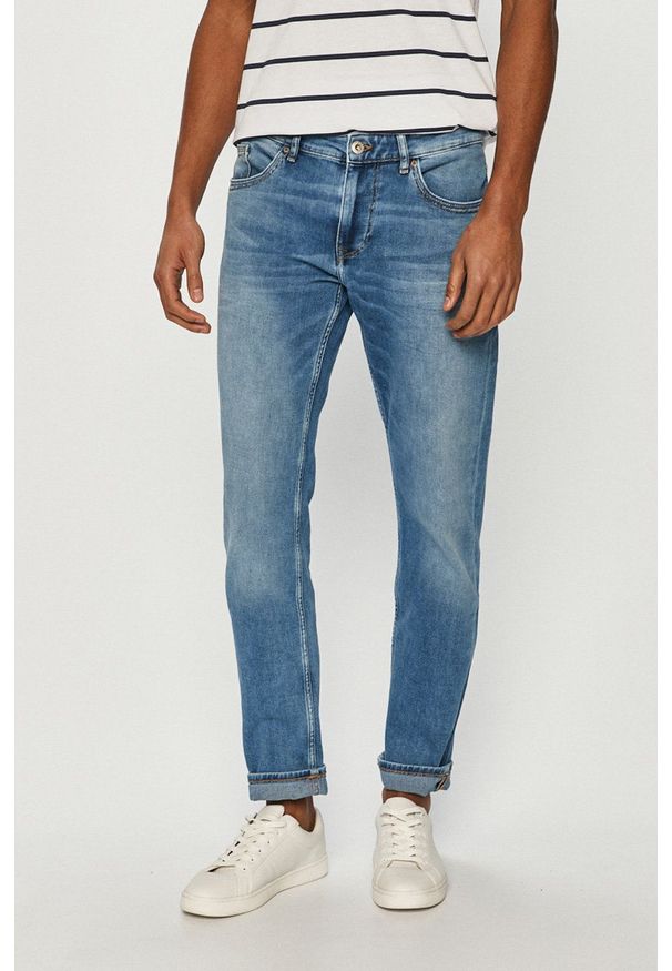 Cross Jeans - Jeansy. Kolor: niebieski