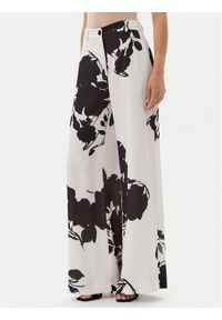 ACCESS FASHION Spodnie materiałowe 53-5047-073 Biały Regular Fit. Kolor: biały. Materiał: syntetyk