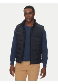 BOSS Bezrękawnik H-Cenito 50518375 Granatowy Regular Fit. Kolor: niebieski. Materiał: syntetyk. Długość rękawa: bez rękawów