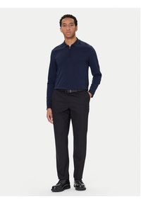 BOSS Polo H-Peduzzi 06 50549583 Granatowy Regular Fit. Typ kołnierza: polo. Kolor: niebieski. Materiał: bawełna #3