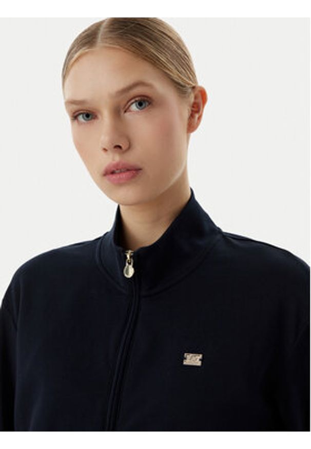 EA7 Emporio Armani Dres 7W000463 AF13135 UB102 Granatowy Regular Fit. Kolor: niebieski. Materiał: bawełna