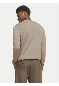 Jack & Jones - Jack&Jones Sweter Merino 12216817 Szary Regular Fit. Kolor: szary. Materiał: wełna #3