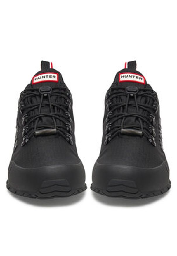 Hunter Trekkingi H8-221 Czarny. Kolor: czarny. Materiał: materiał. Sport: turystyka piesza