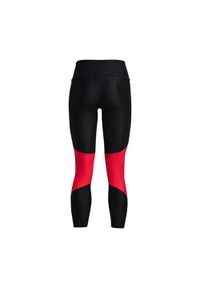 Spodnie treningowe damskie Under Armour HG Armour. Kolor: czerwony. Materiał: materiał, syntetyk