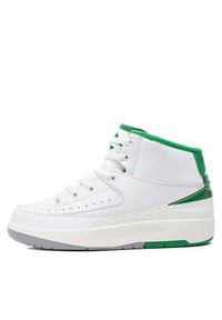 Nike Sneakersy Jordan 2 Retro (PS) DQ8564 103 Biały. Kolor: biały. Materiał: skóra