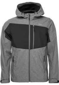 ZSPORT - Męska Kurtka Softshell Loap Ladan 2XL - Wodoodporna i Oddychająca. Kolor: szary. Materiał: poliester. Sport: turystyka piesza