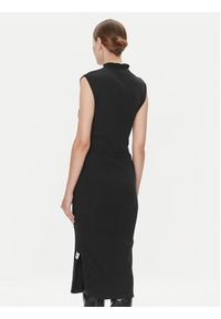Calvin Klein Jeans Sukienka codzienna J20J221396 Czarny Slim Fit. Okazja: na co dzień. Kolor: czarny. Materiał: bawełna. Typ sukienki: proste. Styl: casual #4