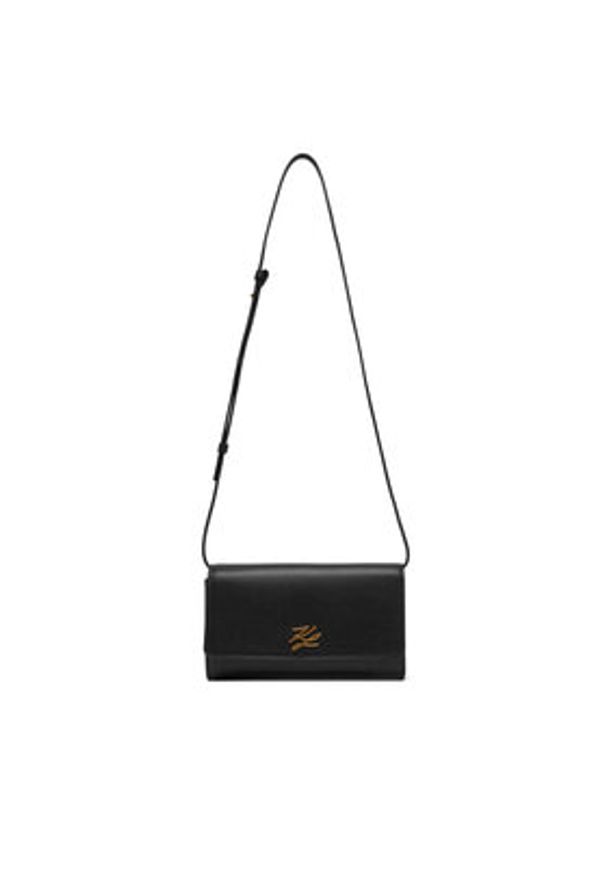 Karl Lagerfeld - KARL LAGERFELD Torebka A1W32055 Czarny. Kolor: czarny. Materiał: skórzane