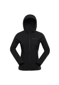 ALPINE PRO - Kurtka softshell damska Alpine Pro Hoora. Kolor: czarny. Materiał: softshell