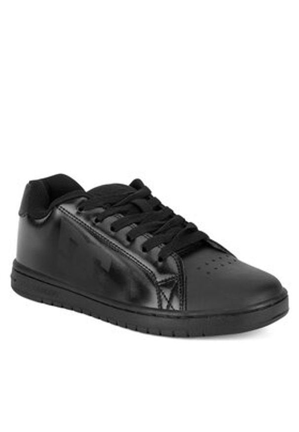 DC Sneakersy GAVELER ADJS700082-KSO Czarny. Kolor: czarny. Materiał: skóra