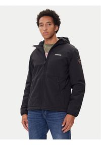 Napapijri Kurtka przejściowa A-Tundra Wint 1 NP0A8928 Czarny Regular Fit. Kolor: czarny. Materiał: syntetyk #1