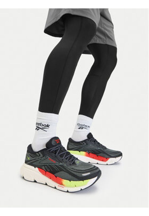 Reebok Buty do biegania EO-FLOATZIG DOUBLE 100244464 Czarny. Kolor: czarny. Materiał: materiał