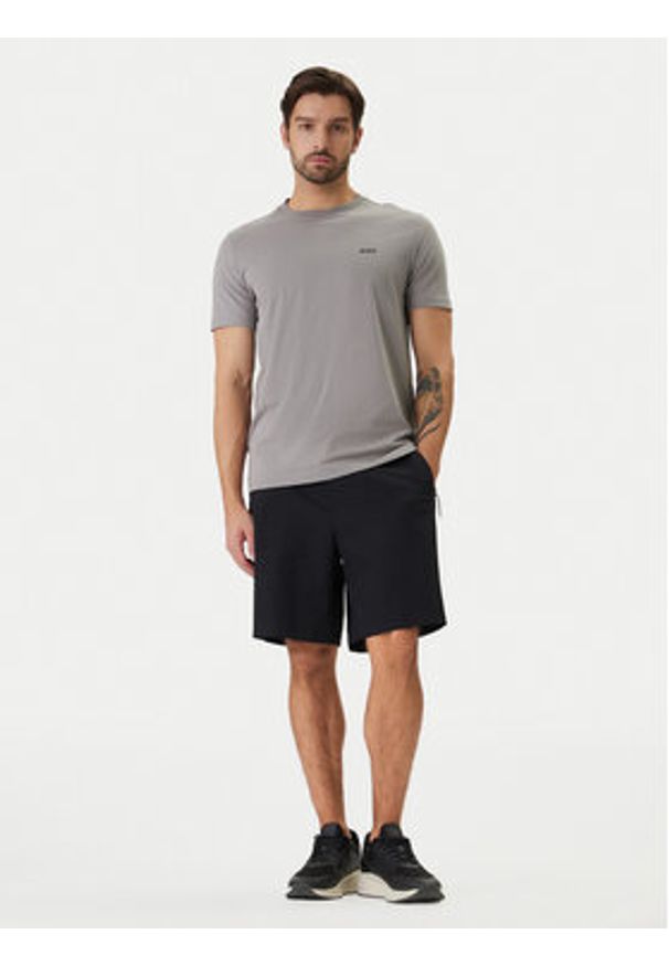 BOSS Szorty materiałowe Spirit70 50559983 Czarny Relaxed Fit. Kolor: czarny. Materiał: syntetyk