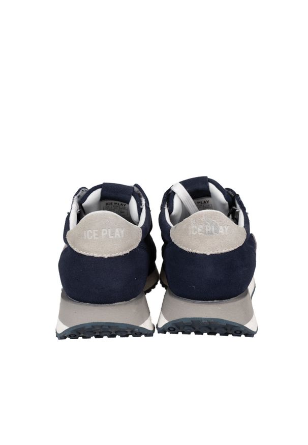 Ice Play Sneakersy | KORSER002M3LS1 | Mężczyzna | Niebieski. Okazja: na co dzień. Nosek buta: okrągły. Kolor: niebieski. Materiał: skóra