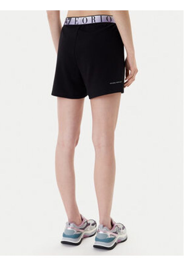 EA7 Emporio Armani Szorty sportowe 7W001153 AF12501 UC001 Czarny Regular Fit. Kolor: czarny. Materiał: syntetyk