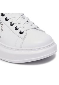 Karl Lagerfeld - KARL LAGERFELD Sneakersy KL62538 Biały. Kolor: biały. Materiał: skóra #4