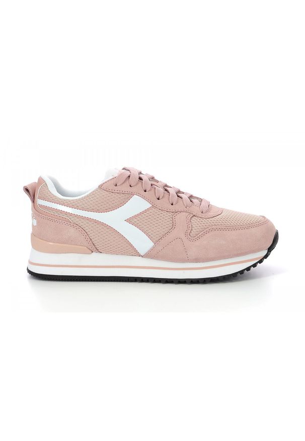 Buty do chodzenia dla dzieci Diadora Olympia Platform WN. Zapięcie: sznurówki. Kolor: beżowy. Materiał: syntetyk, materiał. Szerokość cholewki: normalna. Sport: turystyka piesza