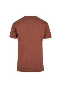 BUILD YOUR BRAND - Bawełniana Koszulka Unisex Dla Dorosłych Z Okrągłym Dekoltem. Kolor: brązowy. Materiał: bawełna