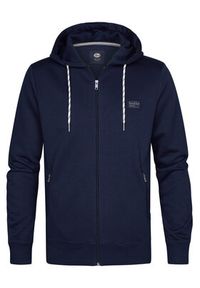 Petrol Industries Bluza M-1050-SWH314 Granatowy Regular Fit. Kolor: niebieski. Materiał: syntetyk #5