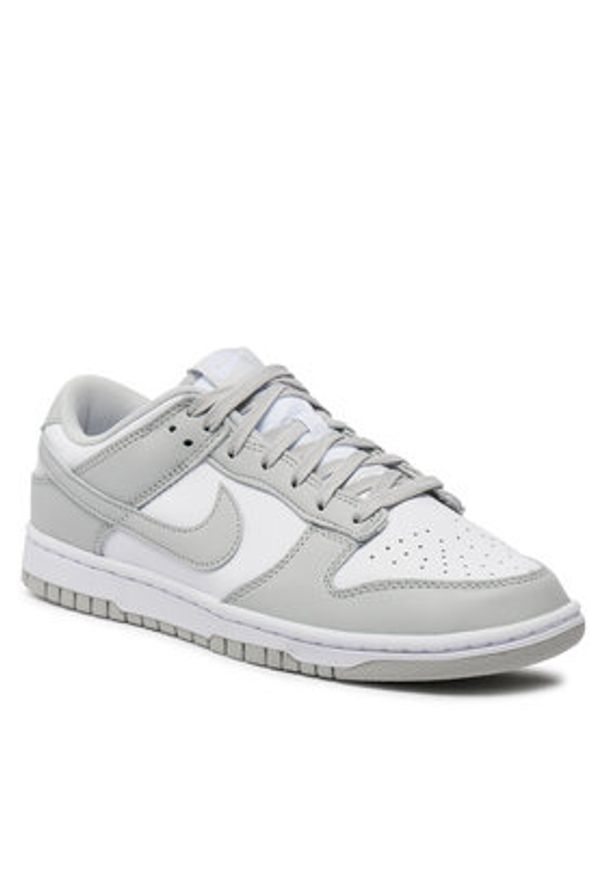 Nike Sneakersy Dunk Low Retro DD1391 103 Biały. Kolor: biały. Materiał: skóra