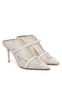 MALONE SOULIERS Klapki Maureen 85-269 Biały. Kolor: biały. Materiał: materiał #5