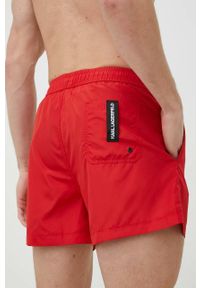 Karl Lagerfeld szorty kąpielowe kolor czerwony. Kolor: czerwony. Materiał: poliester #3