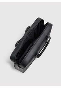 Pako Lorente - PAKO LORENTE - Czarna skórzana aktówka męska. Kolor: czarny. Materiał: skóra #2