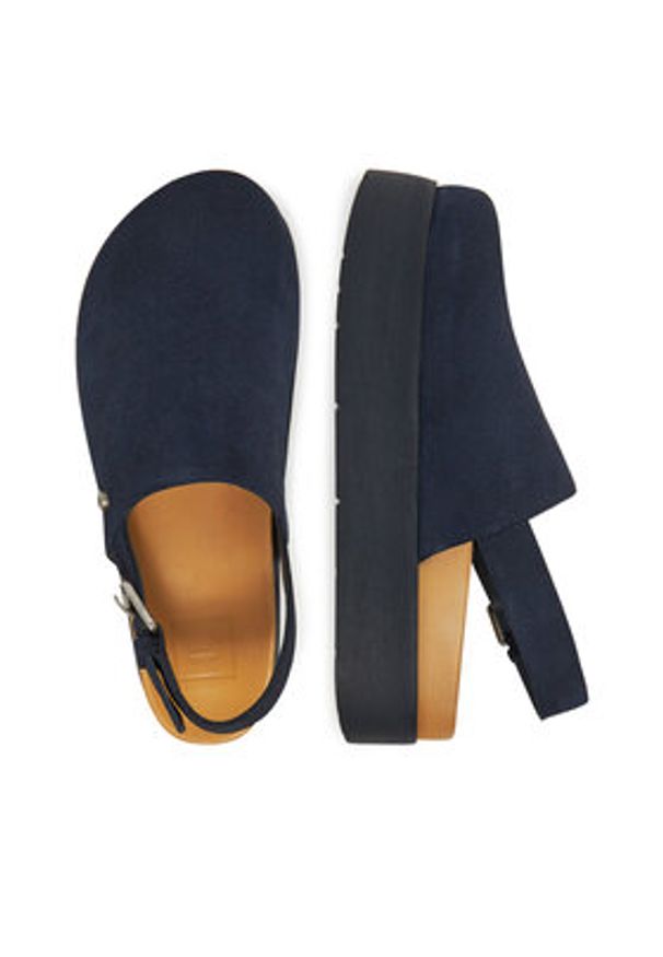 G-Star RAW - G-Star Raw Sandały FAIZA-118914 Granatowy. Kolor: niebieski. Materiał: zamsz, skóra