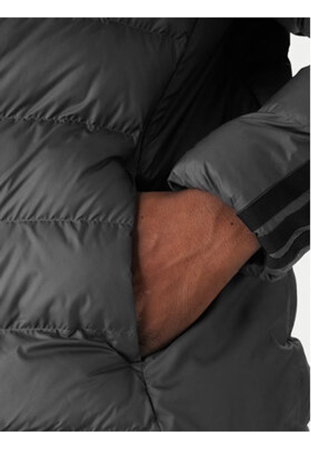 Adidas - adidas Kurtka zimowa Essentials Climawarm 3-Stripes JX7772 Szary Regular Fit. Kolor: szary. Materiał: syntetyk. Sezon: zima