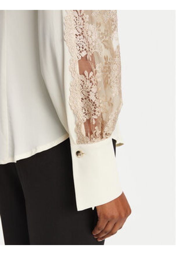 Babylon Koszula S00352 Écru Regular Fit. Materiał: wiskoza