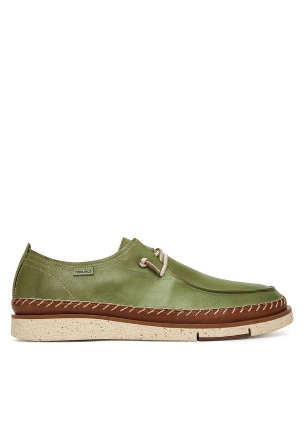 Pikolinos Półbuty San Juan M6L-4274C1 Zielony. Kolor: zielony. Materiał: skóra