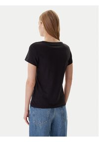 Mustang T-Shirt Loa 1016754 Czarny Slim Fit. Kolor: czarny. Materiał: bawełna #3