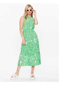 only - ONLY Sukienka letnia 15233752 Zielony Regular Fit. Kolor: zielony. Materiał: wiskoza. Sezon: lato #4