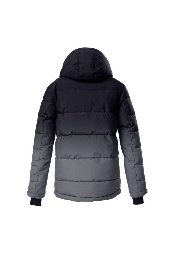 Dziecięca kurtka puchowa Killtec KSW 382 BYS. Kolor: wielokolorowy, szary, czarny. Materiał: puch. Sezon: zima. Sport: narciarstwo