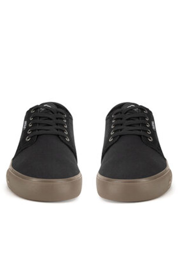 Quiksilver Trampki ZEKE-01 Czarny. Kolor: czarny. Materiał: materiał