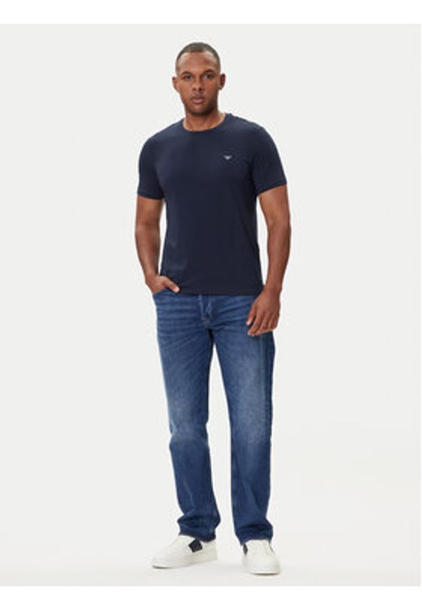 Emporio Armani Underwear Komplet 2 t-shirtów EM000391 AF10776 M8098 Kolorowy Regular Fit. Materiał: bawełna. Wzór: kolorowy