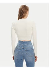 Elisabetta Franchi Kardigan MK53S51E2 Écru Regular Fit. Materiał: wiskoza #3