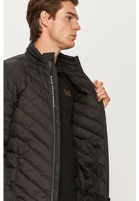 EA7 Emporio Armani kurtka puchowa męska kolor czarny zimowa. Okazja: na co dzień. Kolor: czarny. Materiał: puch. Sezon: zima. Styl: casual #6