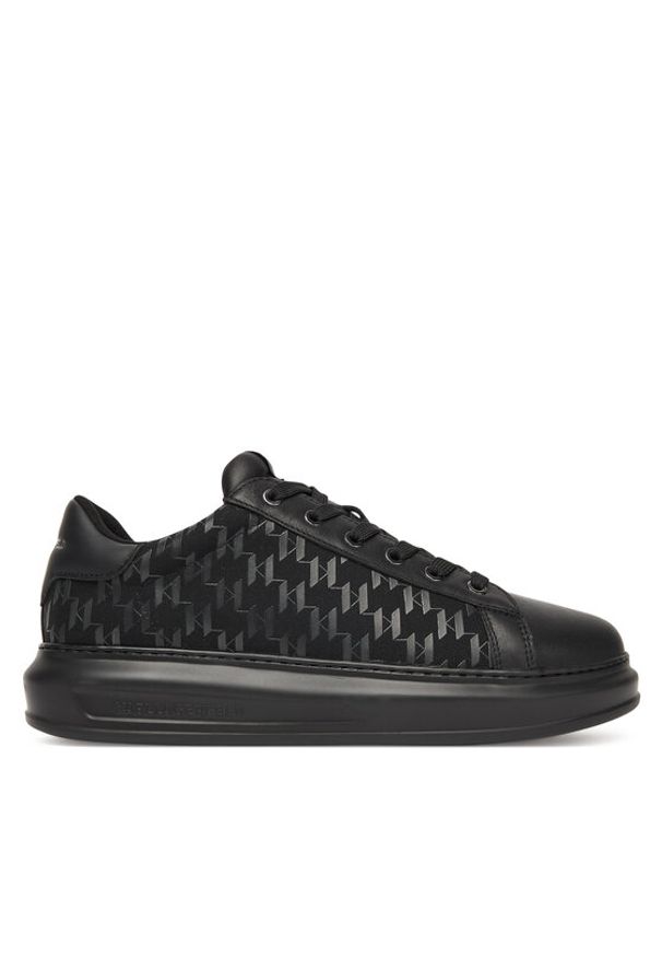 Karl Lagerfeld - KARL LAGERFELD Sneakersy KL52543 Czarny. Kolor: czarny. Materiał: skóra