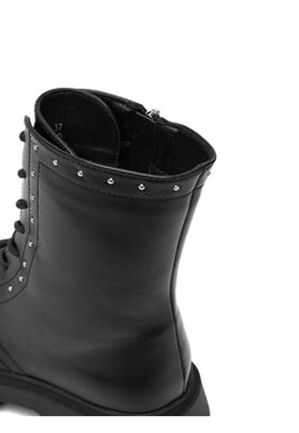 DeeZee Trzewiki CEO-HY59067-7 Czarny. Kolor: czarny. Materiał: syntetyk, materiał