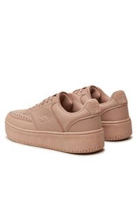 Dorko Sneakersy 90 Classic Platform DS24F39W Złoty. Kolor: złoty. Materiał: skóra. Obcas: na platformie #3