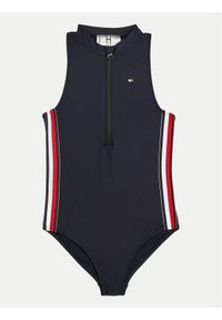 TOMMY HILFIGER - Tommy Hilfiger Strój kąpielowy UG0UG00728 Granatowy. Kolor: niebieski. Materiał: syntetyk #1