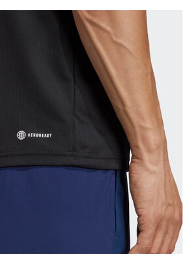 Adidas - adidas Koszulka techniczna Train Essentials Training IC7428 Czarny Regular Fit. Kolor: czarny. Materiał: syntetyk
