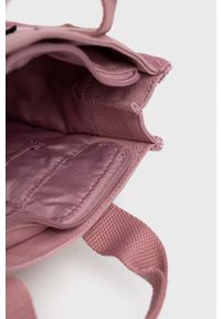 Vans plecak kolor różowy mały gładki. Kolor: różowy. Wzór: gładki #5