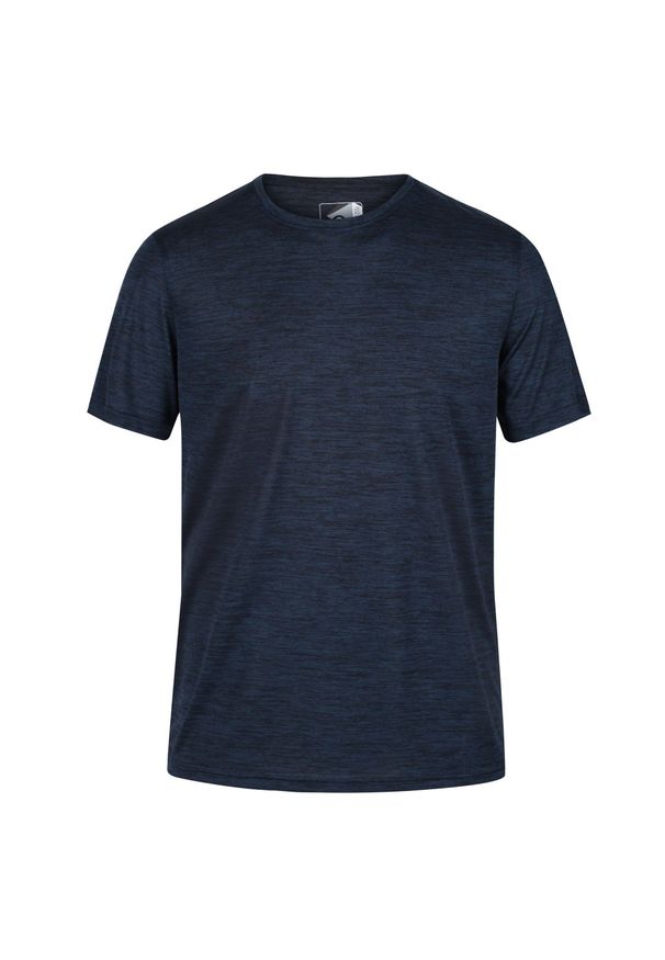 Regatta - T-Shirt Męski Fingal Edition. Kolor: wielokolorowy, fioletowy, niebieski, szary
